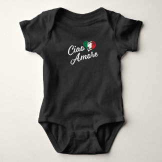 Ciao Amore - Italien Hallo Sweetheart auf Italieni Baby Strampler