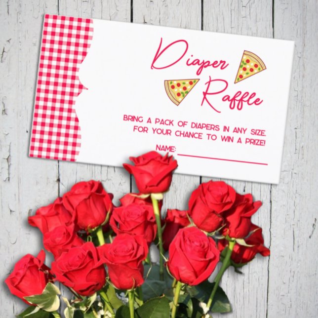 Ciao Baby Italian Baby Shower Diaper Raffle Begleitkarte (Von Creator hochgeladen)