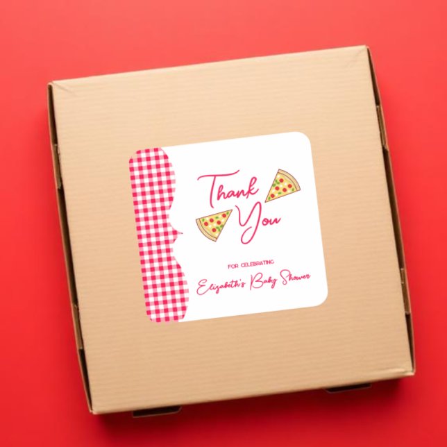 Ciao Baby Italian Baby Shower Quadratischer Aufkleber (Von Creator hochgeladen)