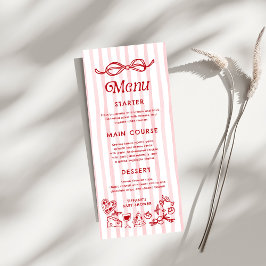 Ciao Baby Italian Lemons Baby Dusche Menükarte