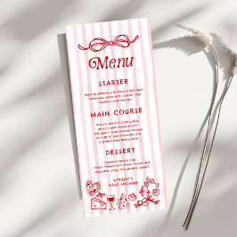 Ciao Baby Italian Lemons Baby Dusche Menükarte