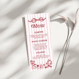 Ciao Baby Italian Lemons Baby Dusche Menükarte