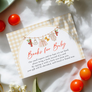 Ciao Baby Italienische Babyparty-Bücher für Baby Begleitkarte