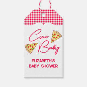 Ciao Baby Italienische Babyparty Geschenkanhänger