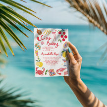 Ciao Baby Italienische Babyparty Pink Rot Italieni