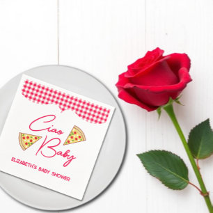 Ciao Baby Italienische Babyparty Serviette