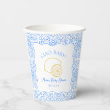 Ciao Baby! Lemon Blue Italian Baby Dusche