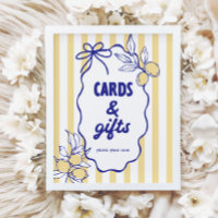CIAO BABY Lemon Mediterranean Cards & Geschenke Un
