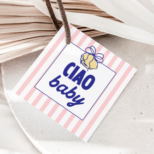 CIAO BABY Lemon Mediterranes Amalfi Pink Geschenkanhänger