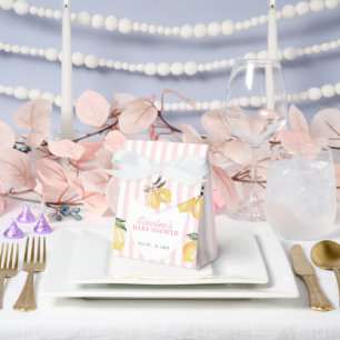 Ciao Baby Lemon Pink Baby Shower  Geschenkschachtel