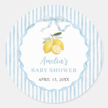 Ciao Baby Lemon Themes Baby Shower 