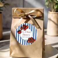 Ciao Baby Tomate blau italienisches Baby Shower Ge