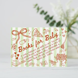 Ciao Bambino Green - Bücher fürs Baby  Begleitkarte