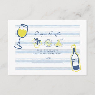 Ciao Bambino Italienische Babydusche Begleitkarte