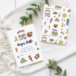 Ciao Bambino | Italienische Sommertaucherkarte Einladung