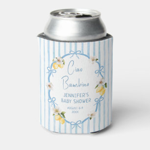 Ciao Bambino Lemon Italienische Summer Baby Dusche Dosenkühler