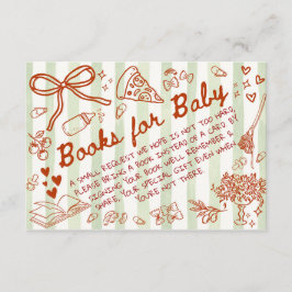 Ciao Bambino Olive Green - Books for Baby  Begleitkarte