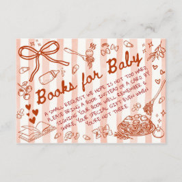 Ciao Bambino Red - Books for Baby  Begleitkarte