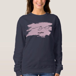 Ciao Bella Italian Brush Stroke Sweatshirt