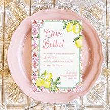 Ciao Bella Italian Lemon Brautparty