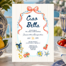 Ciao bella italienische Brautparty zum Sommer
