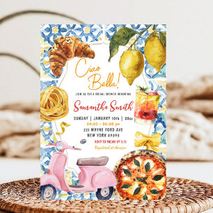 Ciao Bella Italienisches Abendessen Themenabend Br Einladung