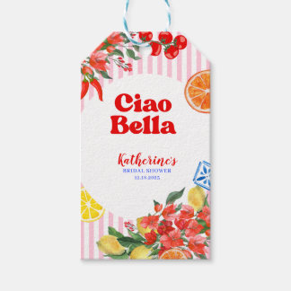 Ciao bella la dolce vita Italienischer Brautjungfe Geschenkanhänger