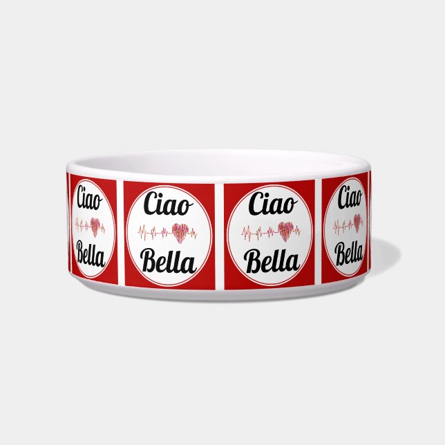 Ciao Bella Pet Bowl Napf (Vorderseite)
