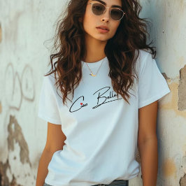 Ciao Bella Script Women Tri-Blend Shirt