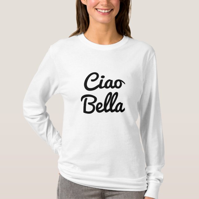 Ciao Bella shirt (Vorderseite)