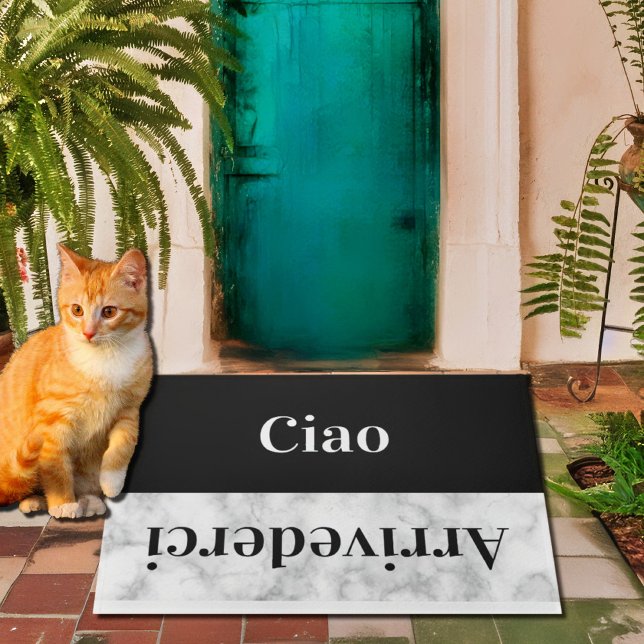 Ciao - Grüße auf Italienisch no2 Doormat Fußmatte (Von Creator hochgeladen)