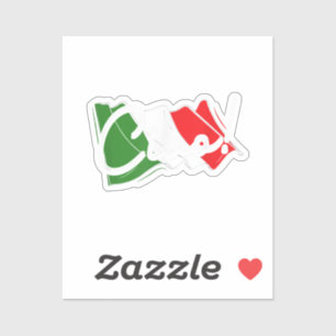 Ciao! - Italienisch und europäisch - Venedig Scoot Aufkleber