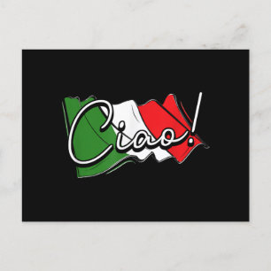 Ciao! - Italienisch und europäisch - Venedig Scoot Feiertagspostkarte