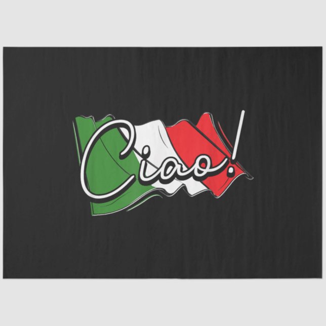 Ciao! - Italienisch und europäisch - Venedig Scoot Seidenpapier (Vorderseite)