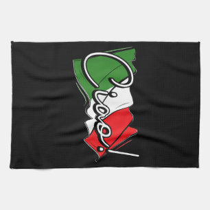 Ciao! - Italienischer und Europäischer Venedig-Rol Geschirrtuch