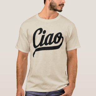 Ciao-Script (schwarz) T-Shirt