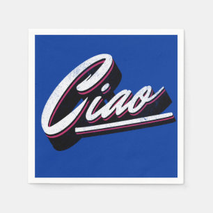 Ciao-Textentwurf Serviette