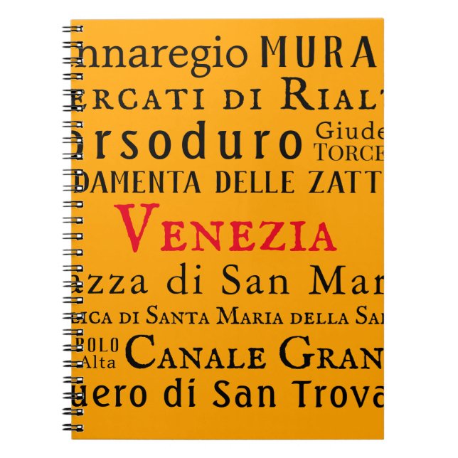 Ciao Venedig! Notizblock (Vorderseite)