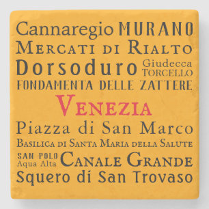 Ciao Venedig! Steinuntersetzer