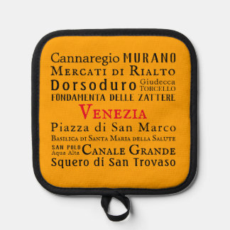 Ciao Venezia! Leinwanddruck Topflappen