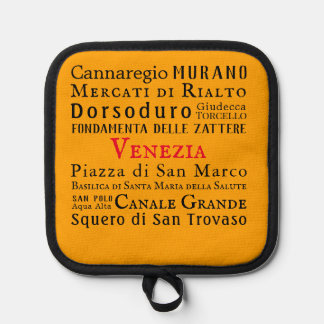 Ciao Venezia! Leinwanddruck Topflappen