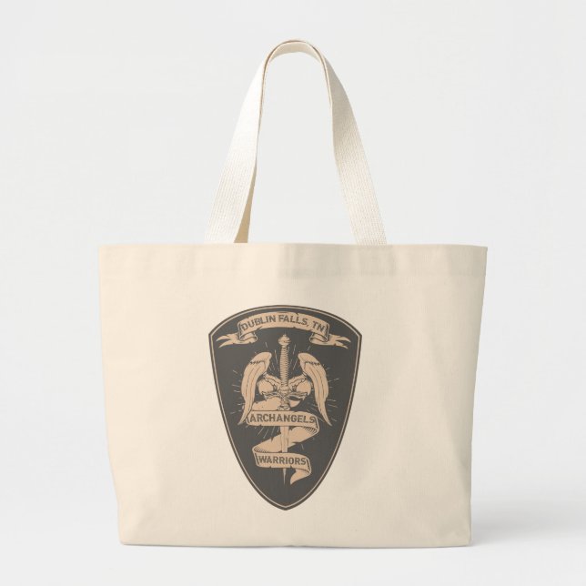 Ciara St James Dublin Falls-Tasche Jumbo Stoffbeutel (Vorne)