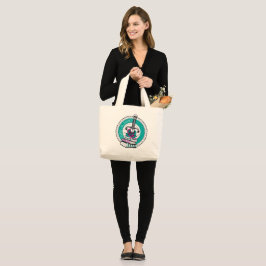 Ciara St James Logo-Tasche Jumbo Stoffbeutel