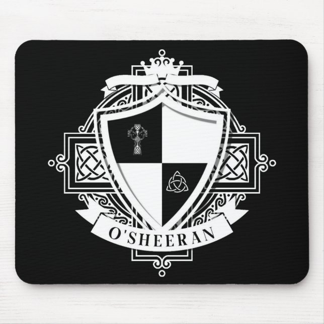 Ciara St. James O'Sheeran Mafia-Mauspad Mousepad (Vorne)