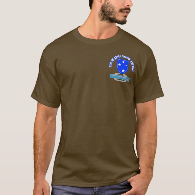 CIB 23 Inf Div. (Americal) T-Shirt (Vorderseite)