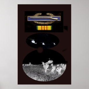 CIB und Vietnam-Service Bandplakat Poster