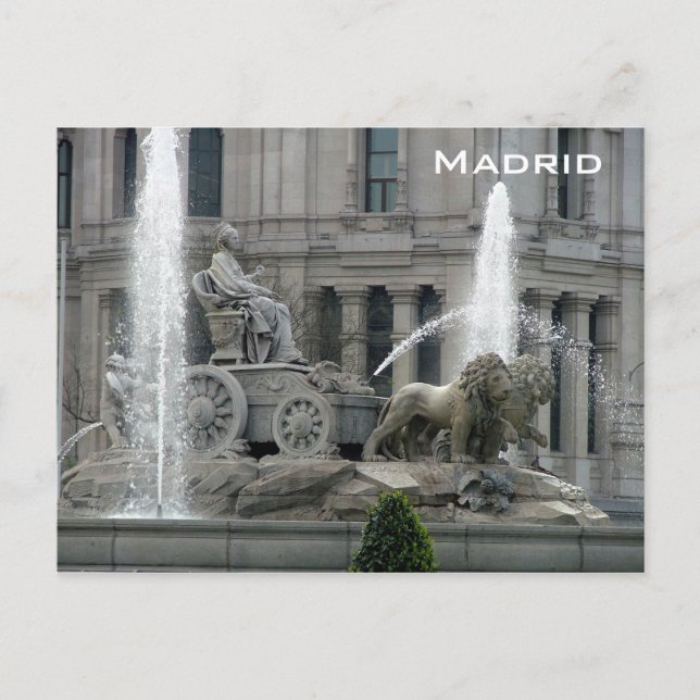 Cibeles Postkarte (Vorderseite)