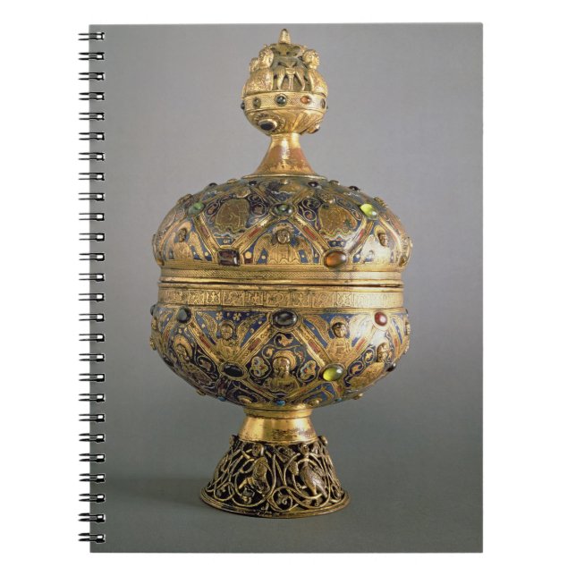 Ciborium, gemacht in Limoges von G. Alpais für das Notizblock (Vorderseite)