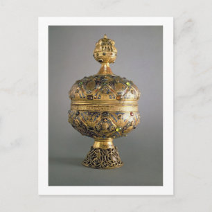 Ciborium, hergestellt in Limoges von G. Alpais für Postkarte