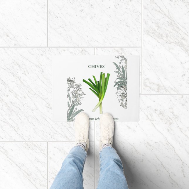 Ciboulette — Allium schoenoprasum Fußmatte (Indoor)
